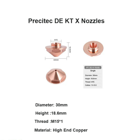 Precitec DE KT X 喷嘴