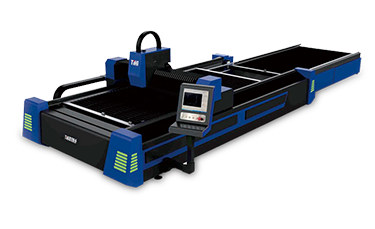 开放式双交换光纤激光切割机
